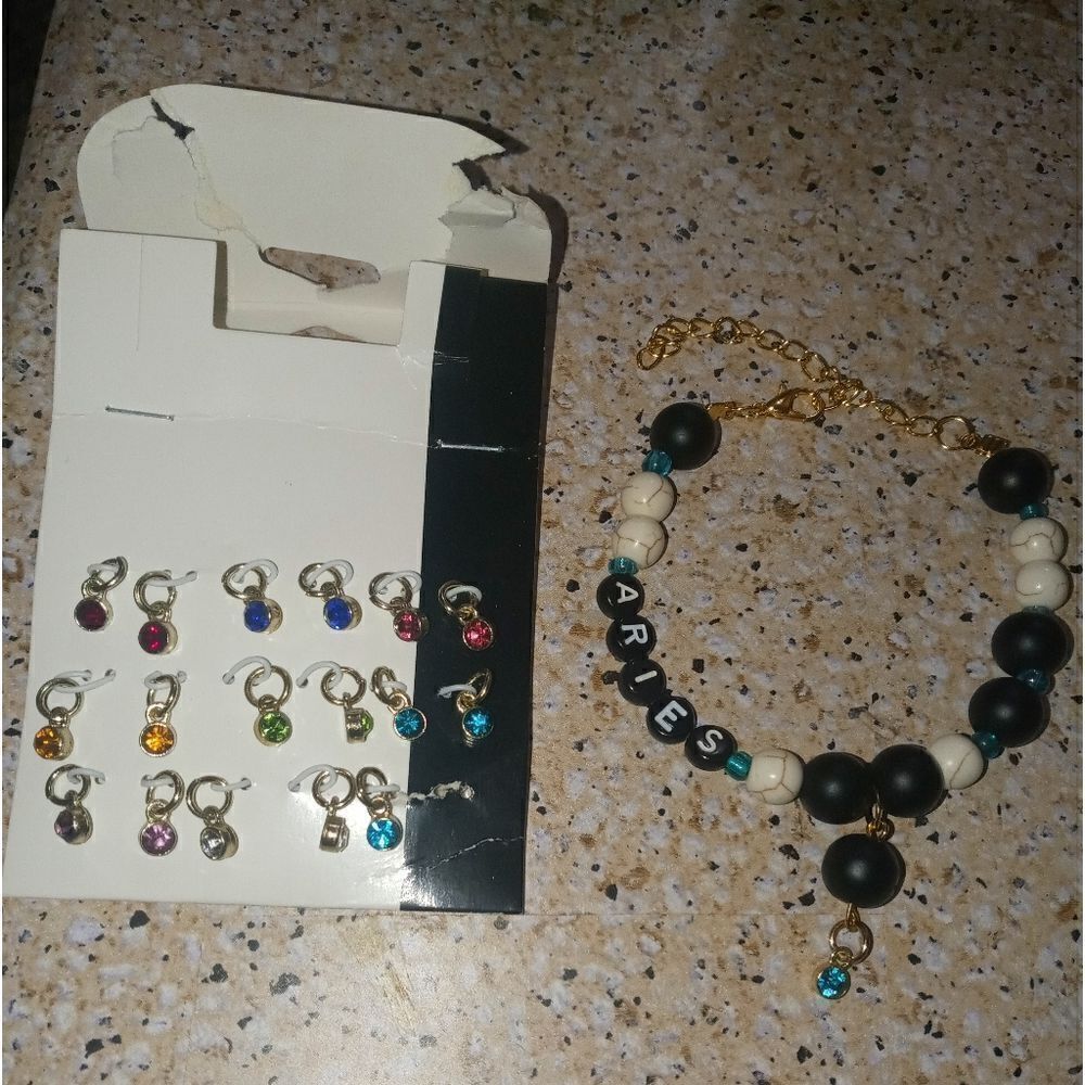 Customize Birthstone charm bracelets - Picture 7 of 8